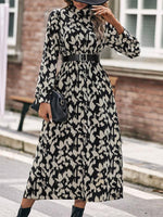 Midi Jurk met Ceintuur en Dierenprint - Midi Dresses - Jurkjes.co
