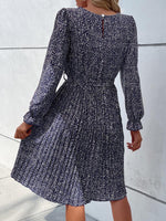 Midi Jurk met Elegante Dierenprint - Midi Dresses - Jurkjes.co