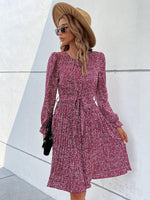 Midi Jurk met Elegante Dierenprint - Midi Dresses - Jurkjes.co