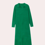 Midi-jurk met Elegante Kraag - Dresses - Jurkjes.co