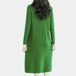 Midi-jurk met Elegante Kraag - Dresses - Jurkjes.co