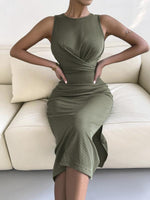 Midi Jurk met Elegante Slim Fit - Midi Dresses - Jurkjes.co