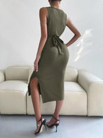 Midi Jurk met Elegante Slim Fit - Midi Dresses - Jurkjes.co