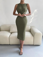 Midi Jurk met Elegante Slim Fit - Midi Dresses - Jurkjes.co