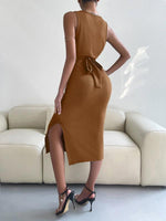 Midi Jurk met Elegante Slim Fit - Midi Dresses - Jurkjes.co