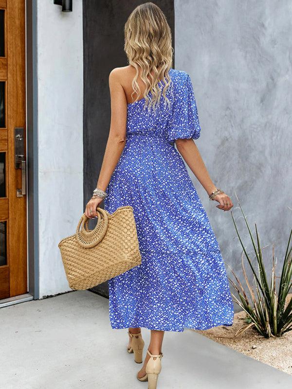 Midi Jurk met Geometrisch Patroon - Maxi Dresses - Jurkjes.co