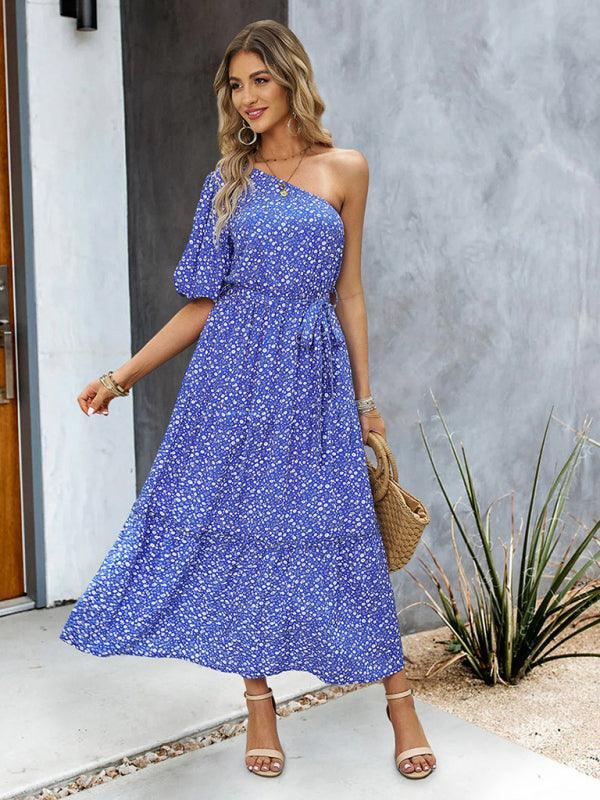 Midi Jurk met Geometrisch Patroon - Maxi Dresses - Jurkjes.co