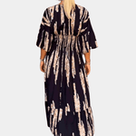 Midi-jurk met Geometrisch Patroon - Women Summer Dress - Jurkjes.co