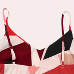 Midi Jurk met Geometrisch Patroon - Women Summer Dress - Jurkjes.co