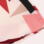 Midi Jurk met Geometrisch Patroon - Women Summer Dress - Jurkjes.co