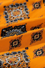 Midi Jurk met Geometrische Print - Midi Dresses - Jurkjes.co