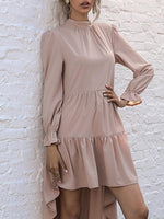 Midi Jurk met Hoog-Laag Zoom - Midi Dresses - Jurkjes.co