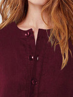 Midi Jurk met Knoopsluiting en Zakken - Midi Dresses - Jurkjes.co