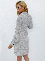 Midi Jurk met Knopen en Polka Dots - Group6 - Jurkjes.co