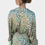 Midi-jurk met Luxueus Patroon - CB - Dresses - Jurkjes.co