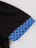 Midi Jurk met Polka Dot Print - Mini Dresses - Jurkjes.co