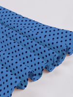 Midi Jurk met Polka Dot Print - Mini Dresses - Jurkjes.co
