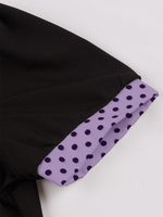 Midi Jurk met Polka Dot Print - Mini Dresses - Jurkjes.co