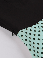 Midi Jurk met Polka Dot Print - Mini Dresses - Jurkjes.co