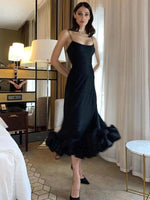 Midi Jurk met Ruches en Bloemenprint - Maxi Dresses - Jurkjes.co