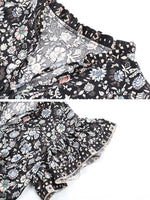 Midi Jurk met Ruffle en Bloemenprint - Midi Dresses - Jurkjes.co