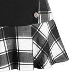 Midi-jurk met Ruitmotief en Knopen - Dresses - Jurkjes.co