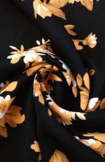 Midi Jurk met Strapless Ontwerp en Bloemenprint - Midi Dresses - Jurkjes.co