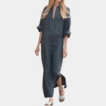 Midi Jurk met Tijdloos Ontwerp - CB - Dresses - Jurkjes.co