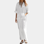 Midi Jurk met Tijdloos Ontwerp - CB - Dresses - Jurkjes.co