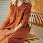 Midi Jurk met Tijdloos Ontwerp - Women Summer Dress - Jurkjes.co