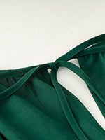 Midi Jurk met V-hals en Asymmetrische Zoom - Maxi Dresses - Jurkjes.co