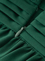 Midi Jurk met V-hals en Asymmetrische Zoom - Maxi Dresses - Jurkjes.co