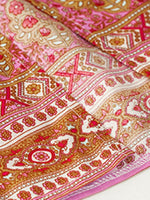 Midi Jurk met V-hals en Bloemenprint - Group11 - Jurkjes.co