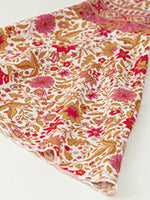 Midi Jurk met V-hals en Bloemenprint - Group11 - Jurkjes.co