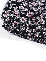 Midi Jurk met V-hals en Bloemenprint - Maxi Dresses - Jurkjes.co