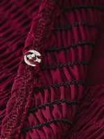 Midi Jurk met V-hals en Elegante Look - Group4 - Jurkjes.co