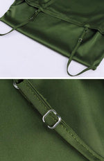 Midi Jurk met V-hals en Hoge Split - Maxi Dresses - Jurkjes.co