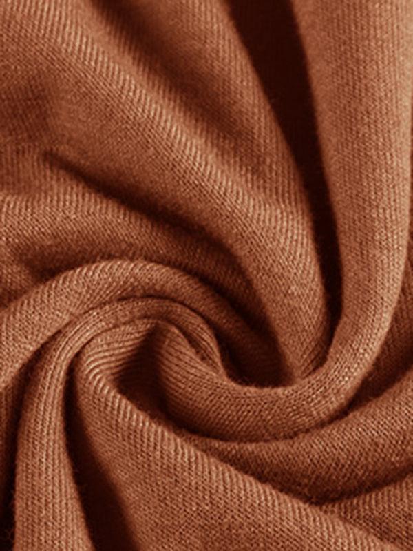 Midi Jurk met V-hals en Knopsluiting - Midi Dresses - Jurkjes.co