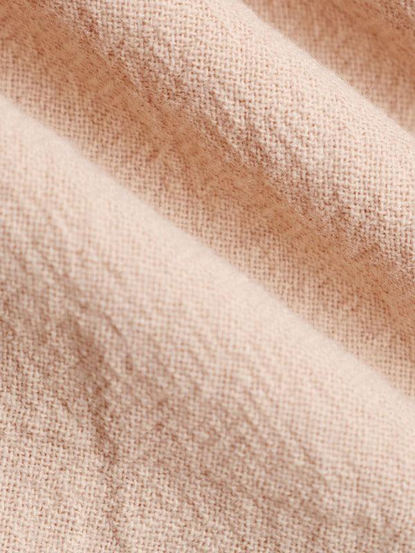 Midi Jurk met V-hals en Knopsluiting - Midi Dresses - Jurkjes.co