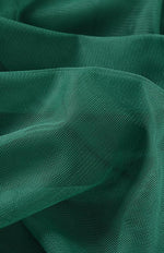 Midi Jurk met V-hals en Mesh Rok - Maxi Dresses - Jurkjes.co