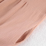 Midi Jurk met V-hals en Pofmouwen - Women Summer Dress - Jurkjes.co