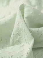 Midi Jurk met V-hals en Textuurpatroon - Midi Dresses - Jurkjes.co