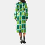 Midijurk met Geometrisch Patroon - CB - Dresses - Jurkjes.co