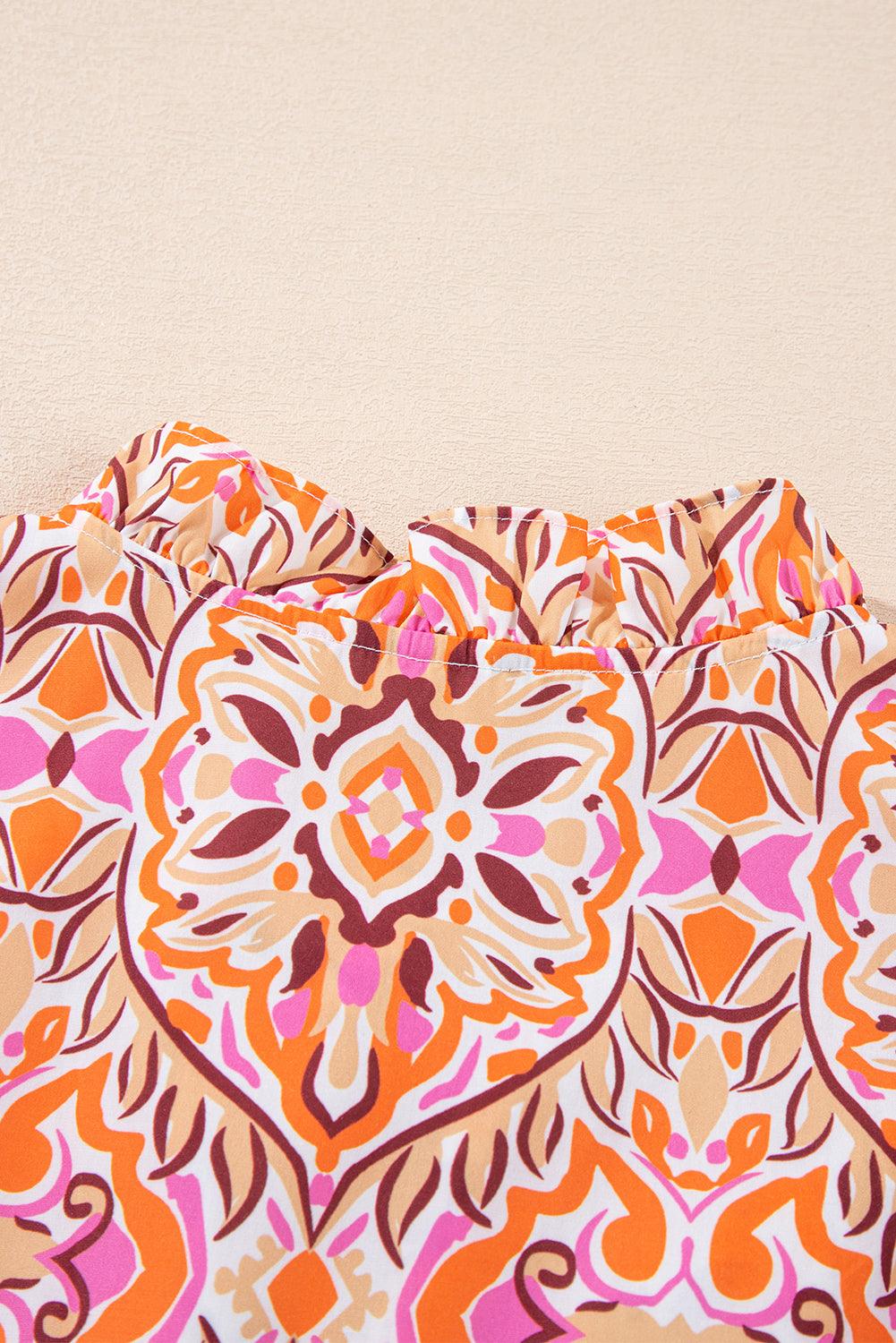 Mini Jurk met Abstracte Print - Mini Dresses - Jurkjes.co