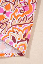 Mini Jurk met Abstracte Print - Mini Dresses - Jurkjes.co