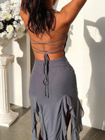 Mini Jurk met Asymmetrisch Ontwerp - Mini Dresses - Jurkjes.co