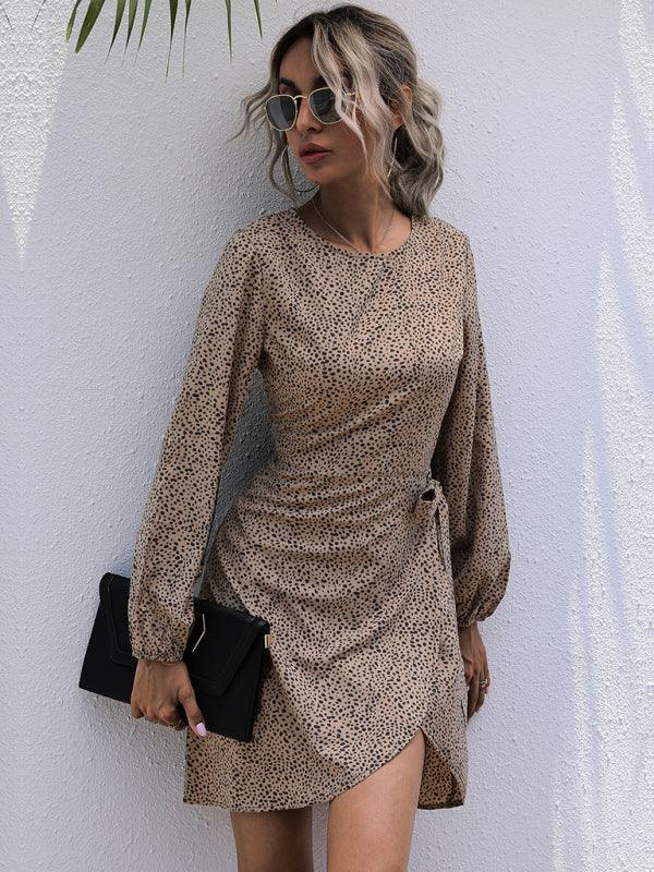 Mini Jurk met Asymmetrische Zoom - Mini Dresses - Jurkjes.co