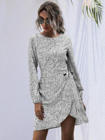 Mini Jurk met Asymmetrische Zoom - Mini Dresses - Jurkjes.co