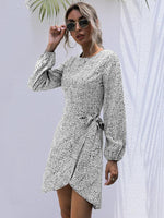 Mini Jurk met Asymmetrische Zoom - Mini Dresses - Jurkjes.co