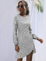 Mini Jurk met Asymmetrische Zoom - Mini Dresses - Jurkjes.co